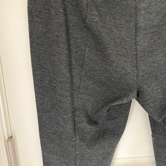 Stretchy pull on pant with faux leather inserts - Picture 7 of 9